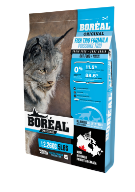 Boreal Original с 3 видами рыбы сухой корм для кошек всех пород