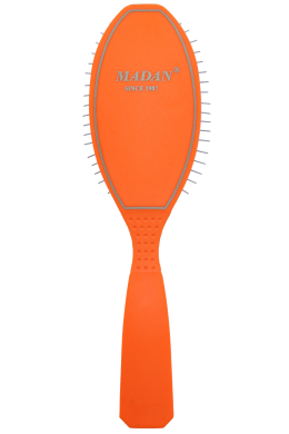 MADANРасчёска массажная мягкая оранжевая MPB-M07  размер M