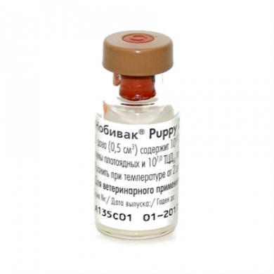 Интервет Нобивак Puppy DP сухая вакцина для щенков 1мл(1 доза) купить по  выгодной цене — интернет-зоомагазин SIMBIO