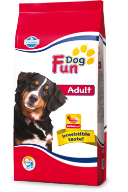 Fun Dog Adult с курицей сухой корм для взрослых собак
