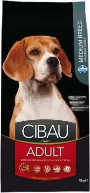 Cibau Adult Medium с курицей сухой корм для взрослых собак средних пород
