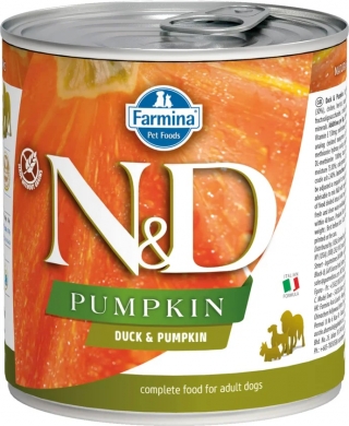 N&D Dog Pumpkin с уткой и тыквой влажный корм для собак