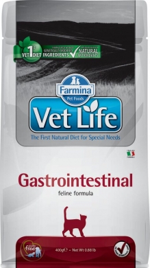 Vet Life Cat Gastrointestinal с курицей диетический сухой корм для кошек при заболеваниях ЖКТ