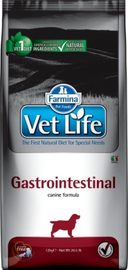 Vet Life Dog Gastrointestinal с курицей диетический сухой корм для собак при заболеваниях ЖКТ