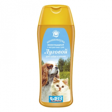 АгроветзащитаЛуговой шампунь инсектицидный для собак и кошек 270мл