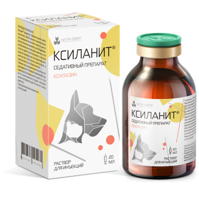Нита-ФармКсиланит лекарственное средство в форме раствора для инъекций 20мл(вет)