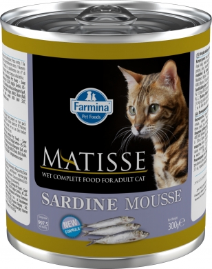 Matisse мусс с сардинами влажный корм для кошек