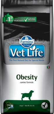 Vet Life Dog Obesity с курицей диетический сухой корм для собак с избыточным весом