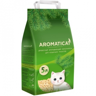 НаполнительAromaticat древесный впитывающий 5л