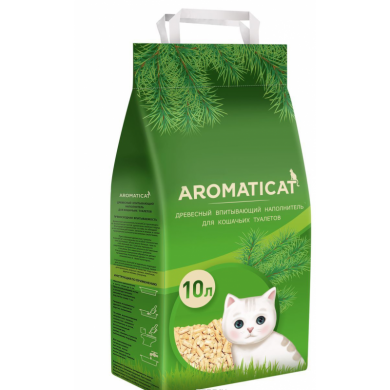 НаполнительAromaticat древесный впитывающий 10л