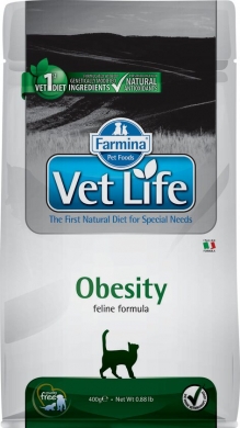 Vet Life Cat Obesity с курицей диетический сухой корм для кошек с избыточным весом