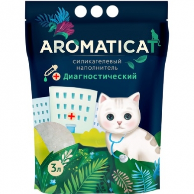 НаполнительAromaticat силикагелевый диагностический с гранулами-индикаторами pH 3л