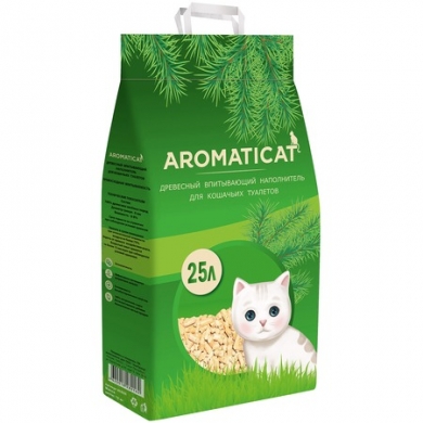 НаполнительAromaticat древесный впитывающий 25л