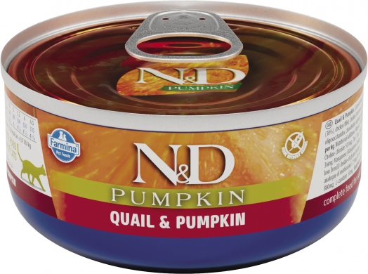 N&D Cat Pumpkin c перепелом и тыквой влажный корм для кошек