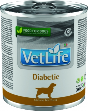 Vet Life Dog Diabetic с курицей диетический влажный корм для собак при при сахарном диабете