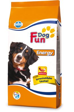 Fun Dog Energy с курицей сухой корм для взрослых собак