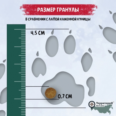 ТерриториЯКрым с курицей и черникой сухой корм для взрослых кошек