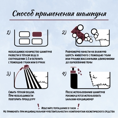 ТерриториЯПеснь Тайги питательный шампунь для собак 500мл