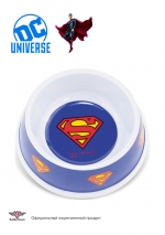 Buckle-Down ошейник для собак с металической застёжкой "Супермен полет" мультицвет