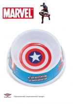 Buckle-Down игрушка-пищалка для собак мягкая "Капитан Америка" мультицвет 20см
