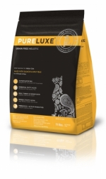  "Pureluxe Indoor с лососем и горошком" сухой корм для домашних кошек