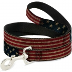Buckle-Down поводок для собак "Флаг США " мультицвет 120см
