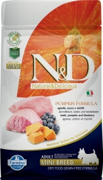 N&D Dog Quinoa с ягненком,фенхелем и киноа для поддержки пищеварения влажный корм для собак мелких пород