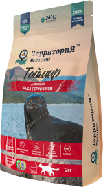 Ecopet Natural Fish Maxi с рыбой сухой корм для взрослых собак крупных пород