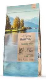 Rawival "Finest from the Sky" с уткой и индейкой сухой корм для котят