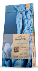 Rawival "North Sea’s Finest" с лососем и сельдью сухой корм для щенков средних и крупных пород