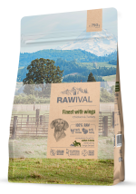 Rawival "Finest with Wings" с курицей и индейкой сухой корм для взрослых собак средних и крупных пород