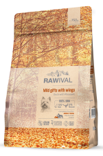 Rawival "Wild Gifts with Wings" с уткой и фазаном сухой корм для взрослых собак карликовых и мелких пород