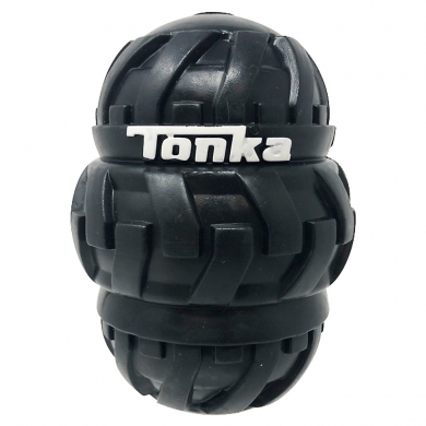 Tonka Игрушка-дозатор для лакомств тройной цвет черный 8,9см
