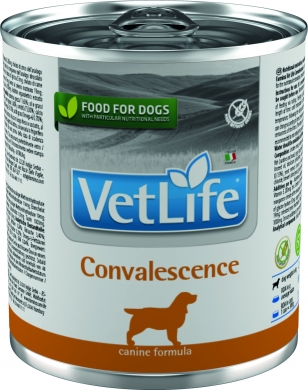 Vet Life Dog Convalescence с курицей диетический влажный корм для собак в восстановительный и послеоперационный период