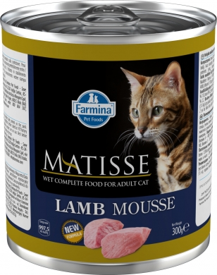 Matisse мусс с ягненком влажный корм для кошек