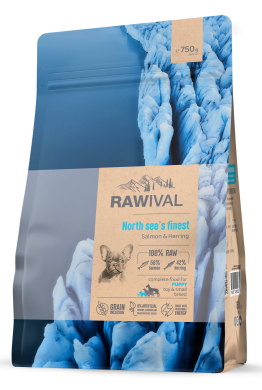 RawivalNorth Sea’s Finest с лососем и сельдью сухой корм для щенков карликовых и мелких пород