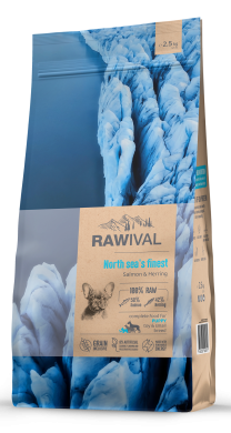 RawivalNorth Sea’s Finest с лососем и сельдью сухой корм для щенков карликовых и мелких пород