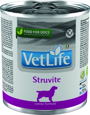 Vet Life Dog Struvite с курицей диетический влажный корм для собак при струвитных уролитах