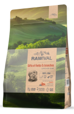 Rawival "Gifts of Fields&Branches" с ягненком и перепелом сухой корм для щенков средних и крупных пород