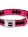 Buckle-Down ошейник для собак с металической застёжкойБэт-сигнал цвет розовый