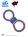Buckle-Down игрушка для собак мячик на веревкеСупермен цвет синий 29см
