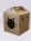 Кот БаронДомик из картона Кубик коричневый